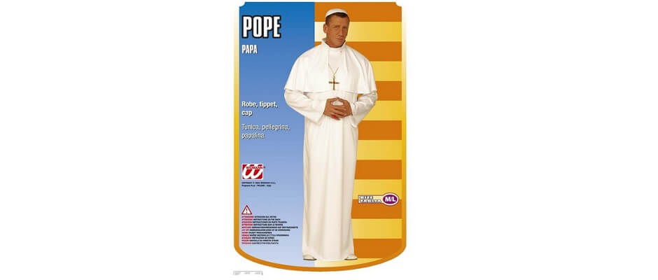 Papst Verkleidung